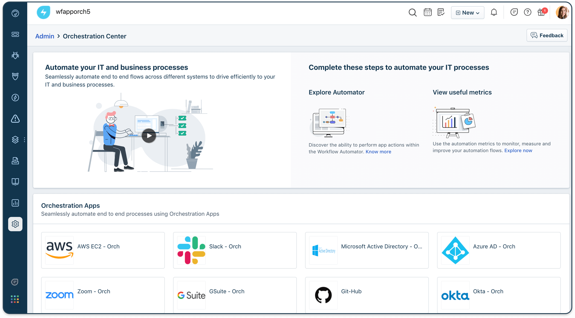 Freshservice Orchestration