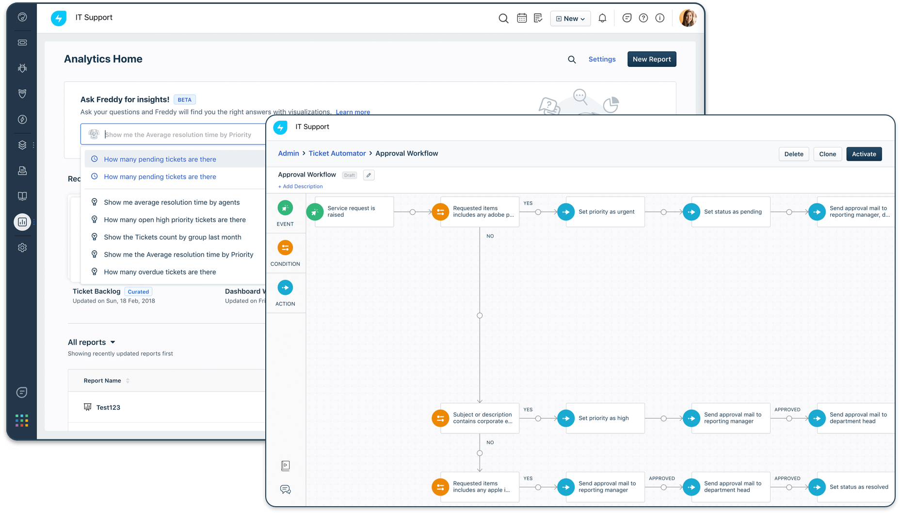 Inteligencia Artificial - Mesa de servicios