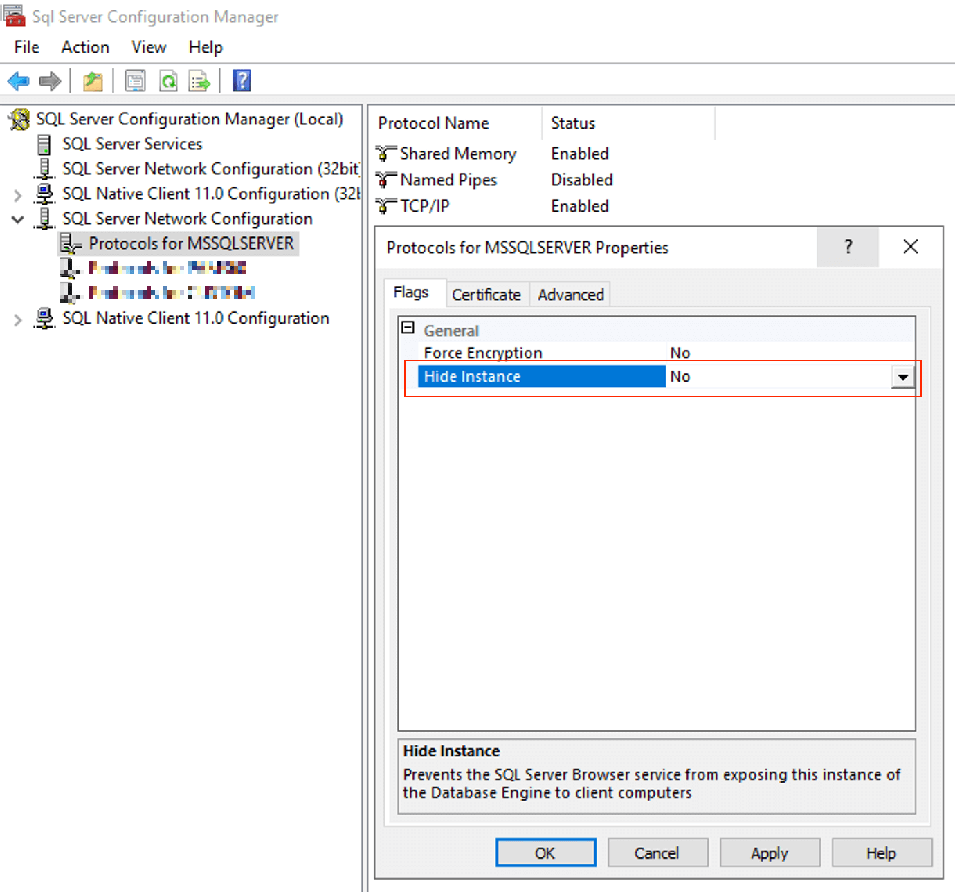 UDP port 1434 (ms-sql-m service) FILTERED